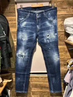 値下げ対応可能‼️】 DSQUARED2 ダメージデニム クールガイ 48 - メルカリ