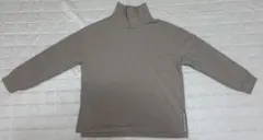 UNIQLO ベージュ タートルネック Lサイズ
