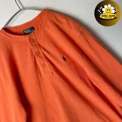 Polo by Ralph Lauren ヘンリーネックシャツ　ハーフボタン