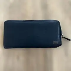 未使用✨ ポーター　カレント　フラップ　二つ折り　長財布　レザー　ネイビー　紺色 未使用✨ ポーター カレント フラップ 二つ折り 長財布 レザー
