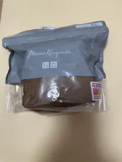 ユニクロ　マメクロゴウチコラボ　ヒートテックニットタイツシアーブラウン