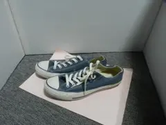 コンバース　ALL STAR ブルー スニーカー ローカット26.5㎝　USED