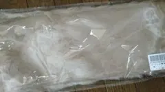 ベージュファースカーフマフラー新品未使用
