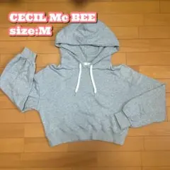 CECIL Mc BEE グレーパーカー