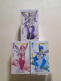 ラウンドワン限定 リゼロ ジュエルプリンセス エミリア レム ラム 3体セット