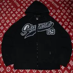 playerz69 パーカー　y2k hiphip bboy b系　sk8 00