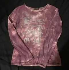 タイダイ柄 長袖Tシャツ ロンT y2k 平成 グランジ お兄様系