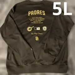 新品タグ付き　MLB パドレス　トレーナー　トップス　バックプリント　スウェット