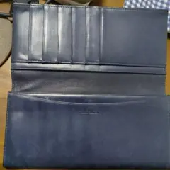 Paul Smith 長財布 ネイビー レザー
