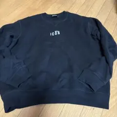 DSQUARED2 ICON ブラック トレーナー L