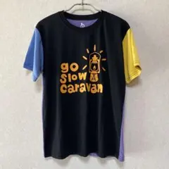 go slow caravan クレイジーパターン半袖Tシャツのサムネイル