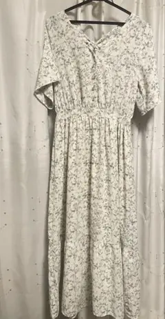 大人カジュアル ロングワンピース