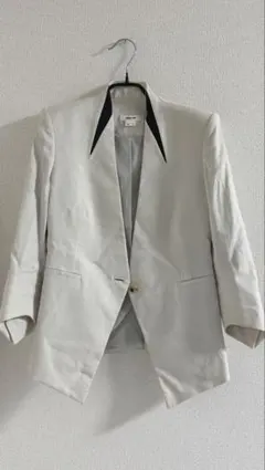 HELMUT LANG テーラードジャケット ホワイト サイズ2のサムネイル