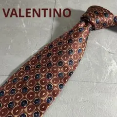高級✨ VALENTINO シルク100% ネクタイ 総柄 イタリア製のサムネイル
