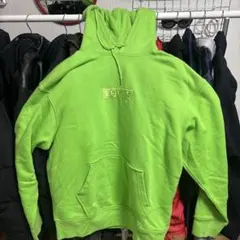 Levi's 蛍光グリーン パーカー M