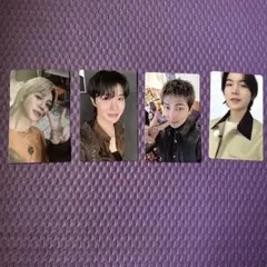 ジミン、シュガ、JHOPE、RM アリランweverse特典トレカ４枚