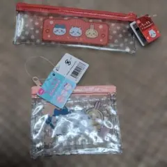 ちいかわ ビニールペンポーチ & ミニメッシュポーチ セット
