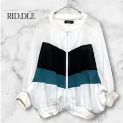RID.DLE ドルマンスリーブ ブルゾン M ジップアップジャケット ゆったりのサムネイル