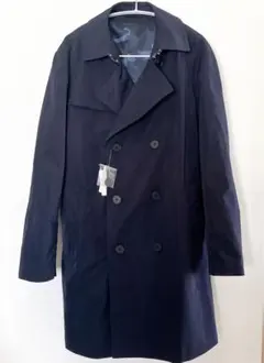 GLOBAL WORK ネイビー トレンチコート M