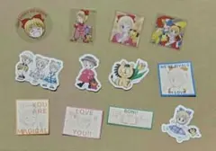 3COINS　りぼん70h　コラボ　姫ちゃんのリボン　ステッカーセット　12枚