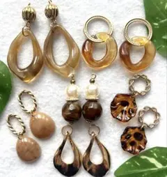 #035 ハンドメイドピアス　イヤリング　まとめ売り