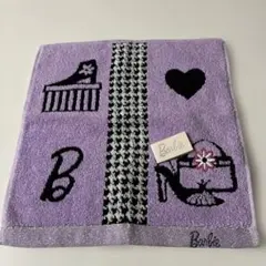 絵梨香さま専用❣️Barbie バービー タオルハンカチ パープルのサムネイル