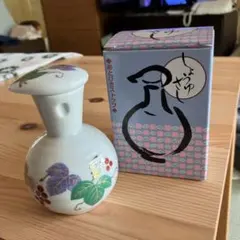 陶器 醤油さし ぶどうデザイン 箱付き