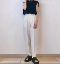 UNIQLO U コクーンセーターノースリーブ ブラックMサイズ