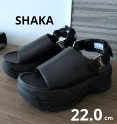 【SHAKA】VACAY CHUNKY　ブラック　22cmのサムネイル