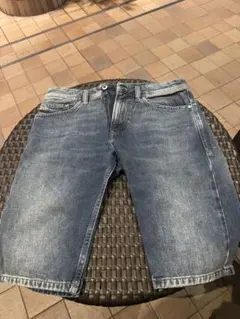 【新品未使用】DIESEL ディーゼル デニムハーフパンツ W27 ジーンズのサムネイル