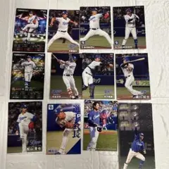 プロ野球チップス　中日ドラゴンズ トレーディングカードセット　14枚