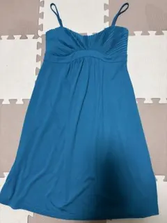 H&M キャミワンピース 青色 EUR 36 US6