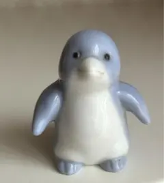 昭和レトロ ヤングコクヨ オットトット ペンギン貯金箱 陶器