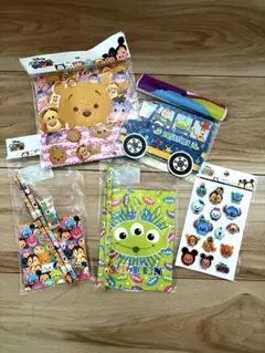 【ディズニー】文房具セット　ツムツム　トイストーリー