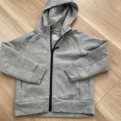 UNIQLO フード付きパーカー 120サイズ グレー