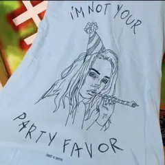 USA古着 ビリーアイリッシュ party favor Tシャツ