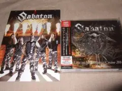 SABATON,直筆サイン入り2点セット,サバトン,新品,2CD,パワーメタル