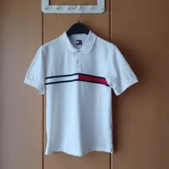 TOMMY HILFIGER ポロシャツ　ホワイト 【L】