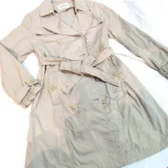 ◆ジルJILLSTUART NEWYORK綿コットントレンチコートベージュ140