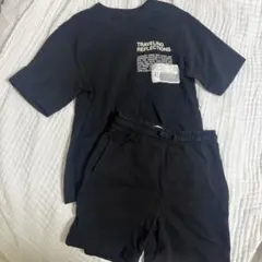 ザラキッズ　Tシャツ ハーフパンツ セットアップ 黒