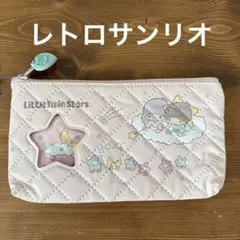サンリオ　キキララ リトルツインスターズ キルト風ペンポーチのサムネイル