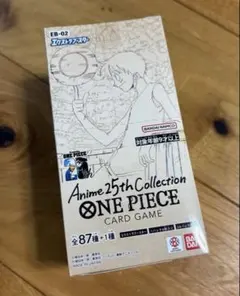 ワンピースカードAnime25th Collection 3BOX テープカット - メルカリ