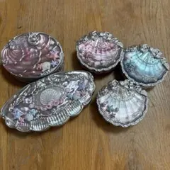 フラワーノーズ アイパレット、チーク3点、フェイスパウダー