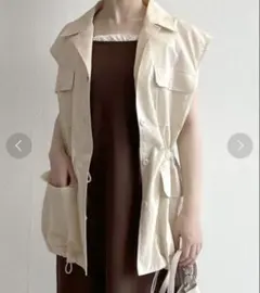 w closet ミリタリーベスト