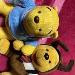 くまのプーさん ぬいぐるみ 2体セット