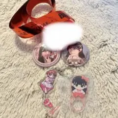 FRUITSZIPPER 月足天音　過去ライブ銀テ付きランダムグッズセット