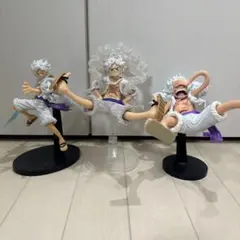ワンピース　ルフィ　ギア5 フィギュア　3種セット　一番くじ　king of