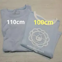 キッズTシャツ 2枚セットおまとめ100cm 110cm