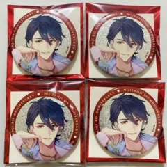 にじさんじ グリッター缶バッジ 8周年 夢追翔 4点