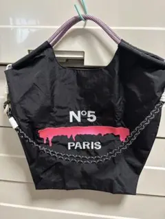 N°5 PARIS エコバッグ 黒